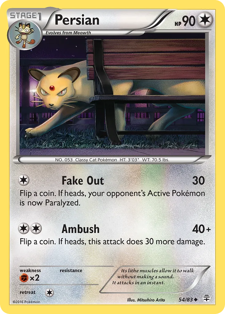 Persian — Generations — Pokemon