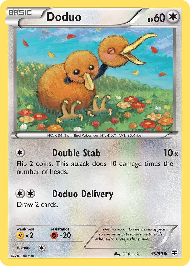 Doduo — Generations — Pokémon