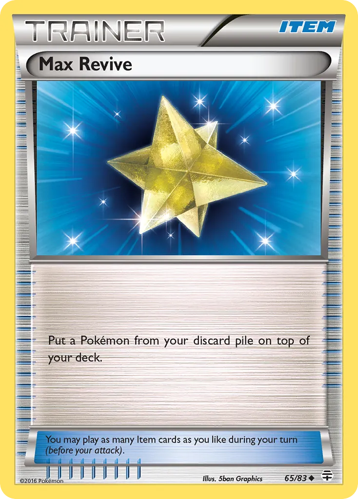 Max Revive — Generations — Pokémon