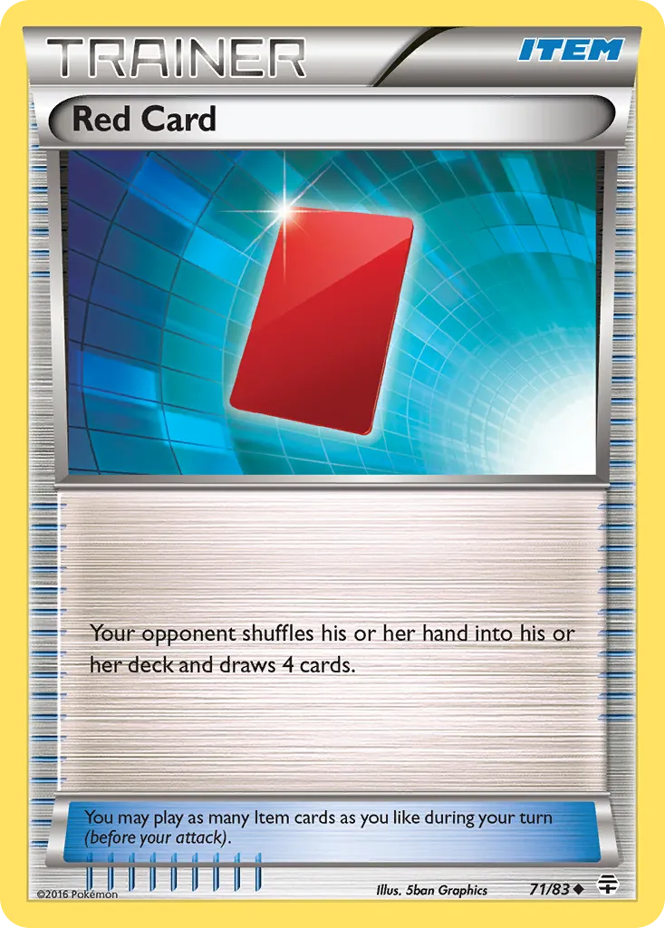 Red Card — Generations — Pokémon