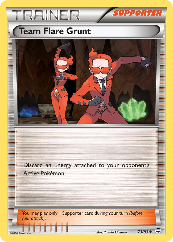 Sbire de la Team Flare — Generations — Pokemon