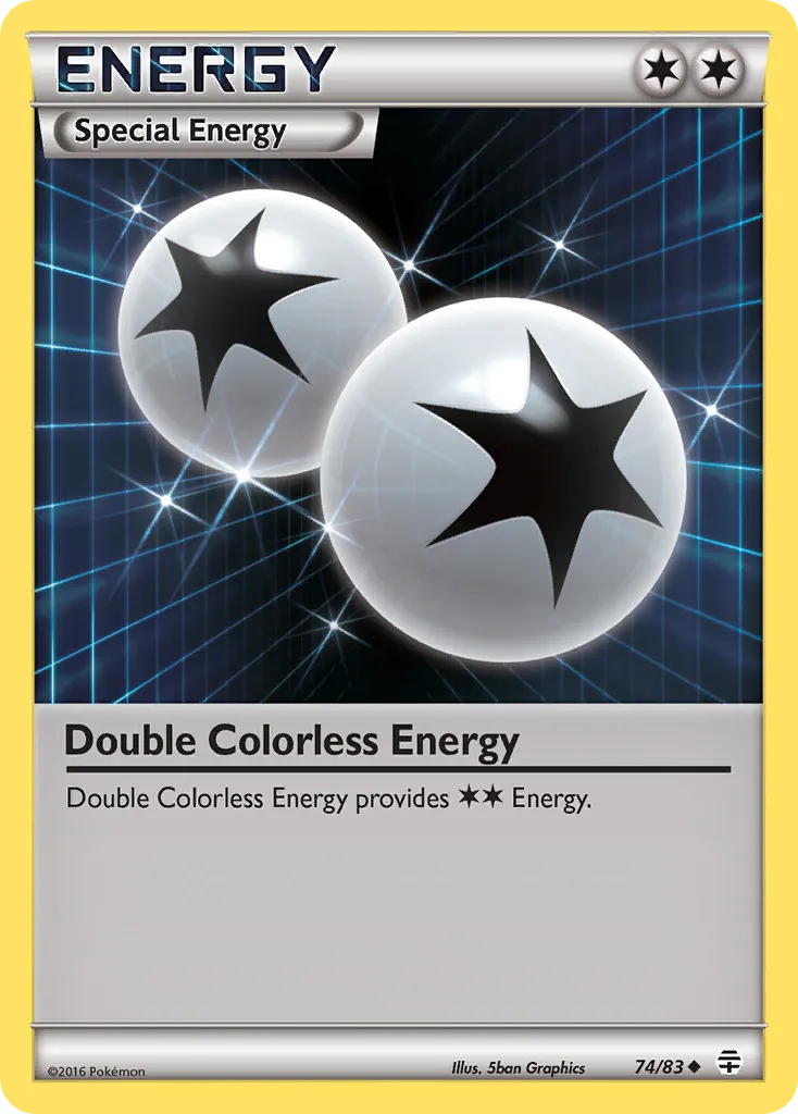 Double Énergie Incolore — Generations — Pokémon
