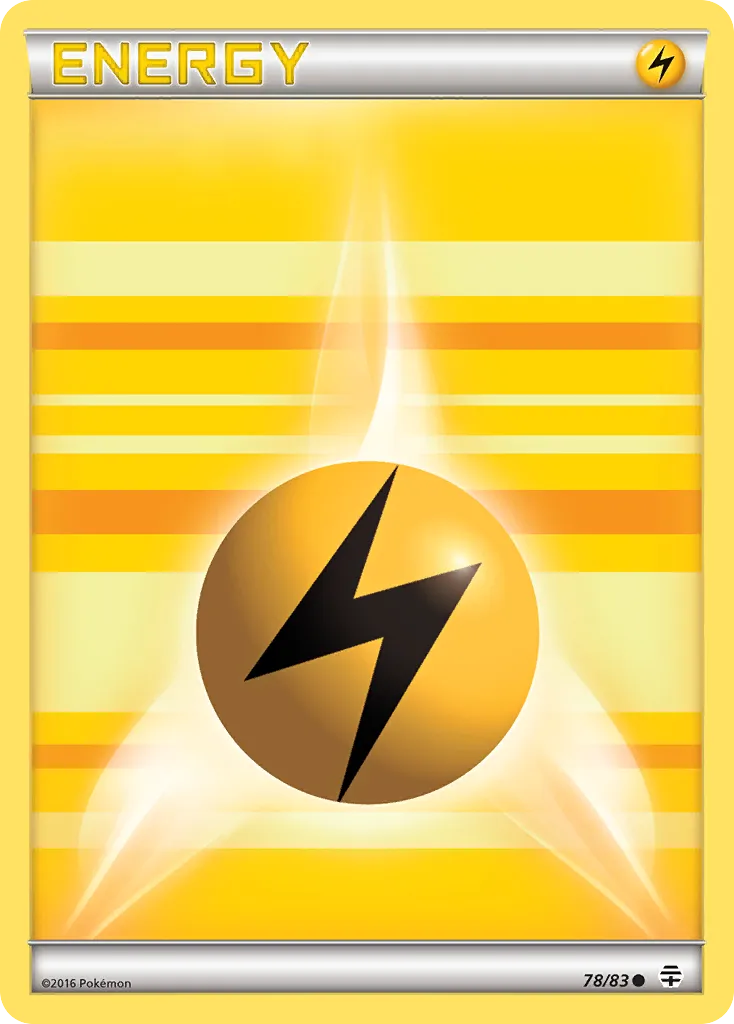 Lightning Energy — Generations — Pokémon