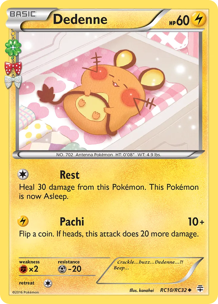 Dedenne — Generations: Radiant Collection — Pokémon