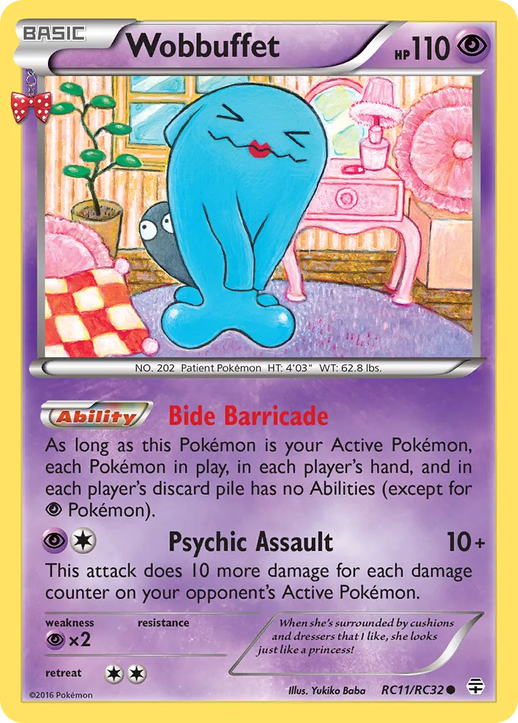 Wobbuffet — Generations: Radiant Collection — Pokémon