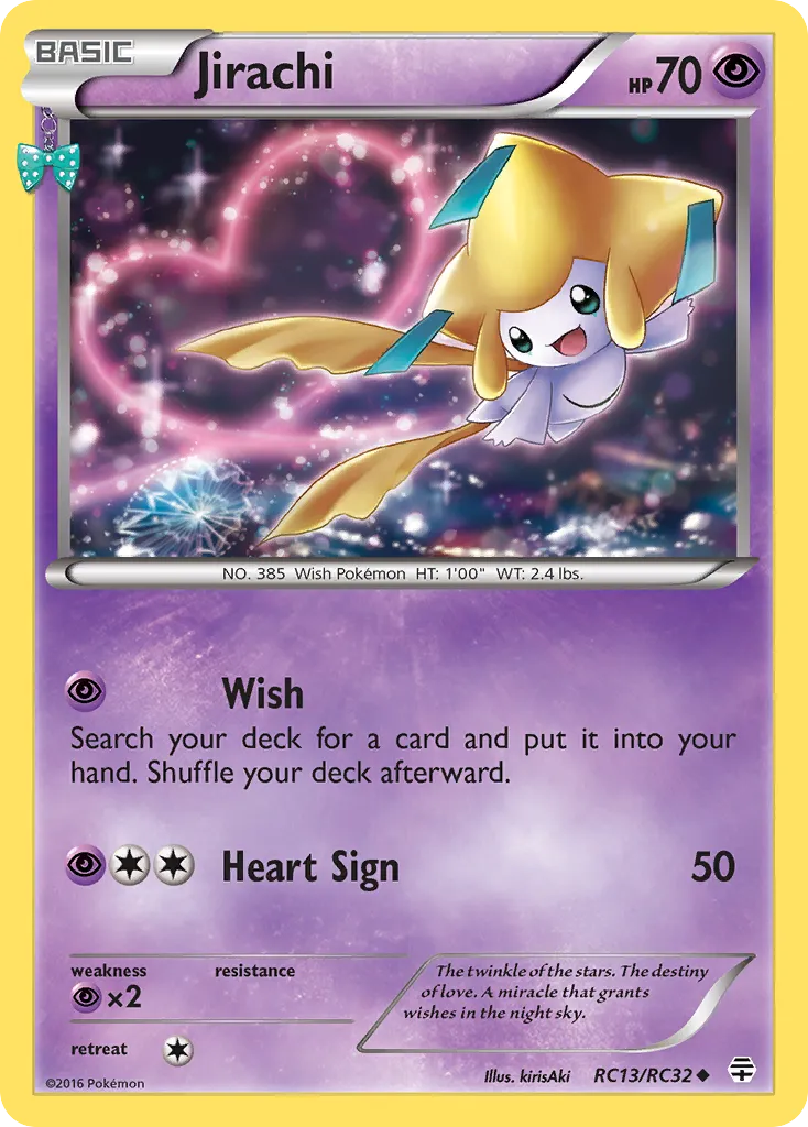 Jirachi — Generations: Radiant Collection — Pokémon
