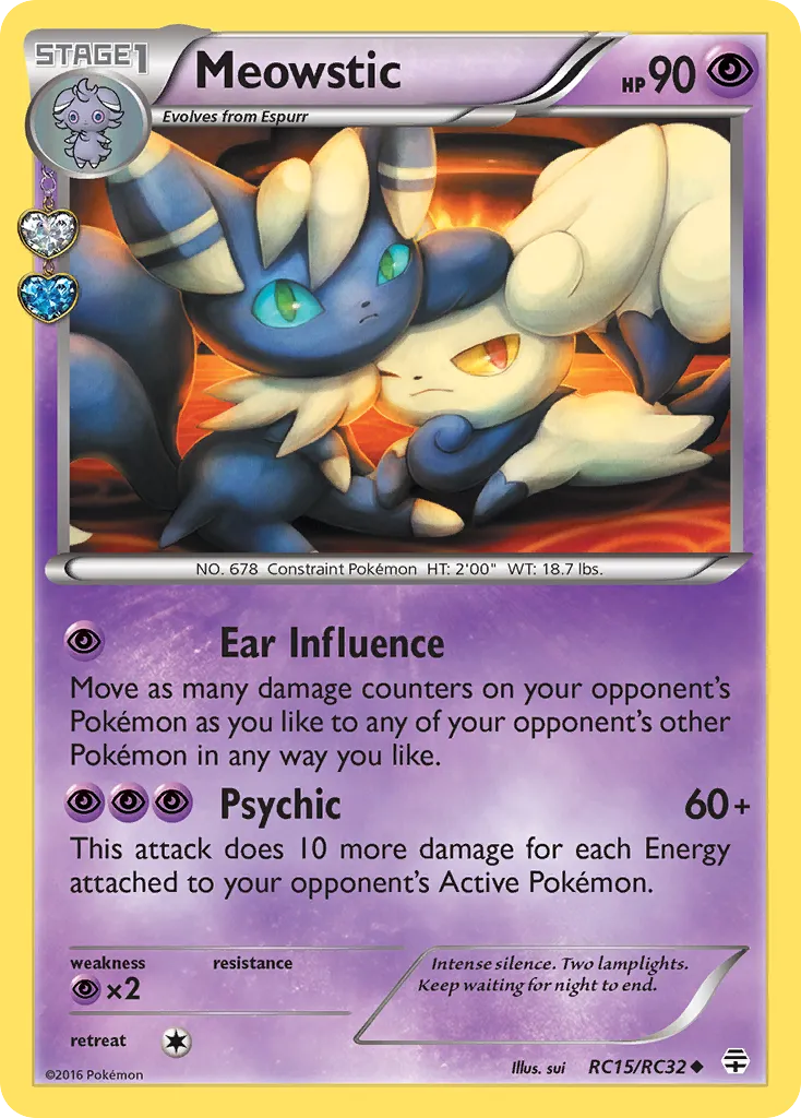 Meowstic — Generations: Radiant Collection — Pokémon