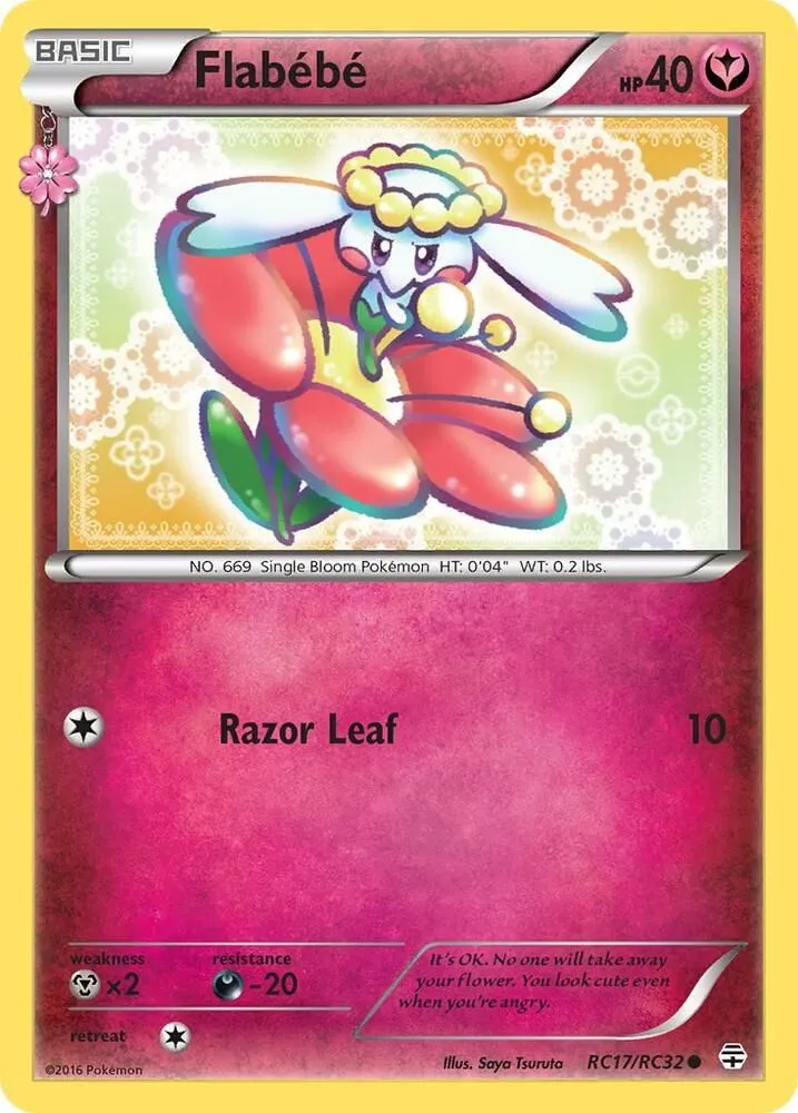 Flabébé — Generations: Radiant Collection — Pokémon