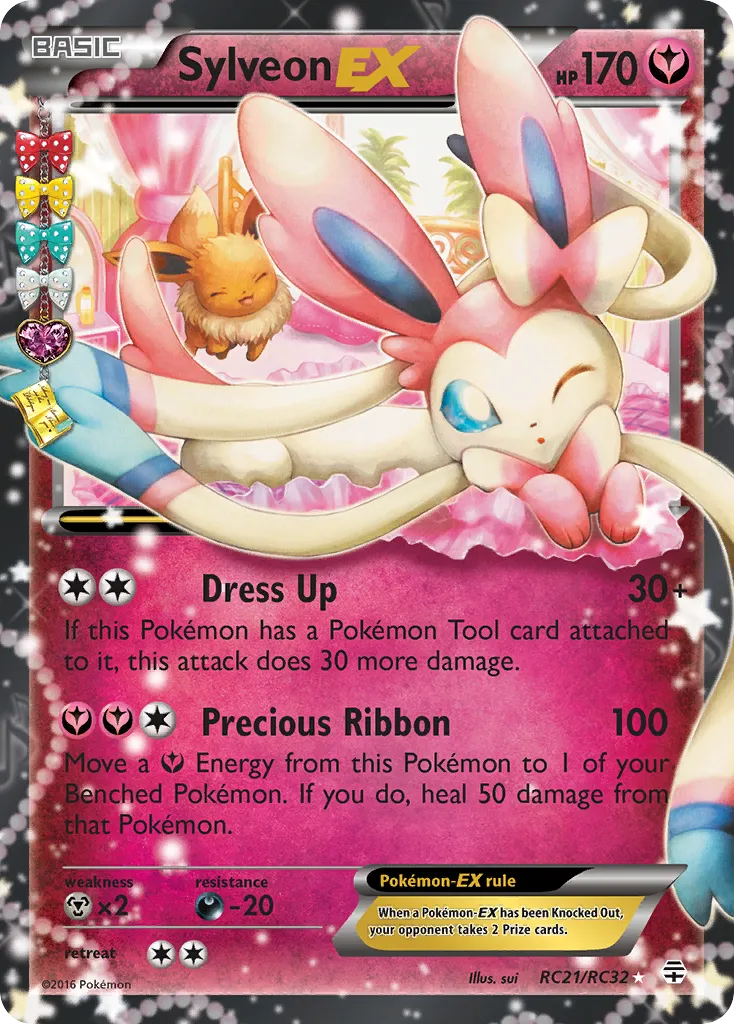 Sylveon EX — Generations: Radiant Collection — Pokémon