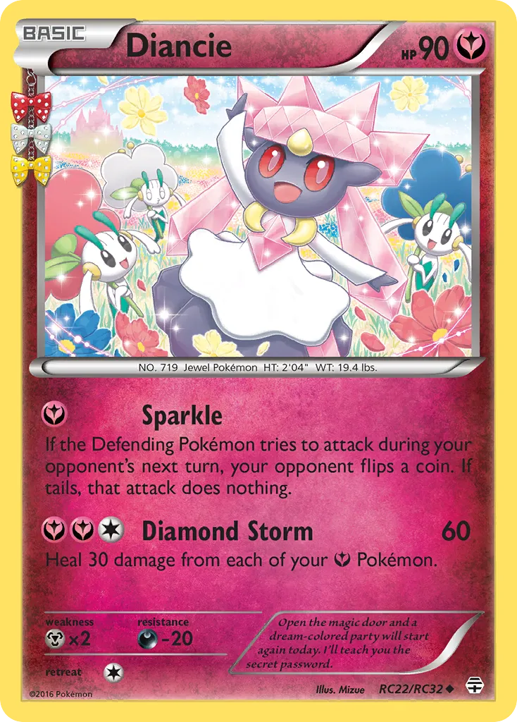 Diancie — Generations: Radiant Collection — Pokémon