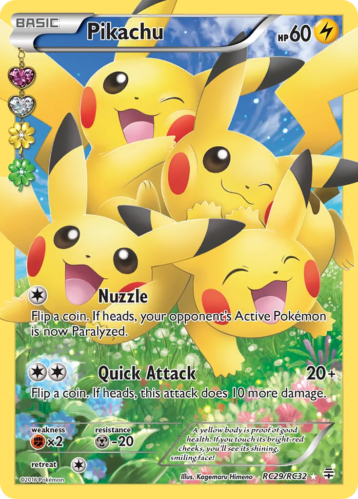 Pikachu — Generations: Radiant Collection — Pokémon