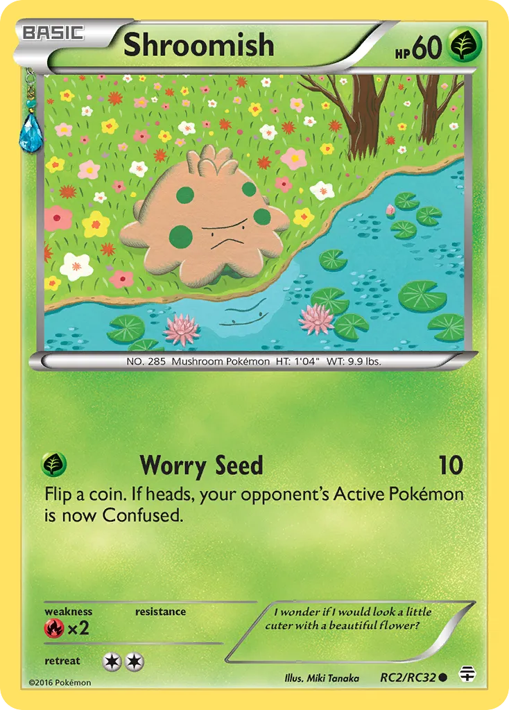 Shroomish — Generations: Radiant Collection — Pokémon