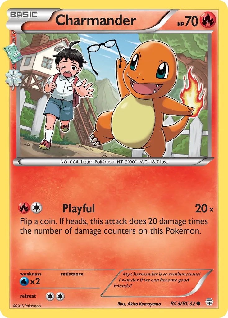 Charmander — Generations: Radiant Collection — Pokémon