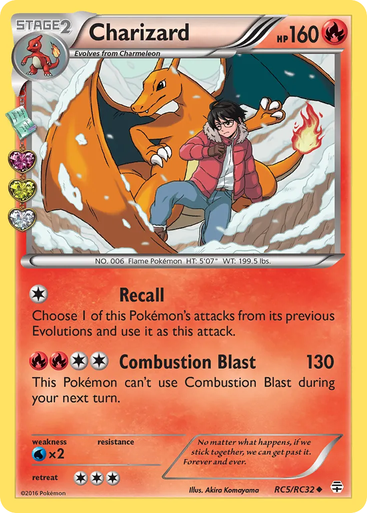 Charizard — Generations: Radiant Collection — Pokémon