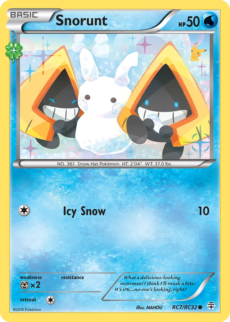 Snorunt — Generations: Radiant Collection — Pokémon