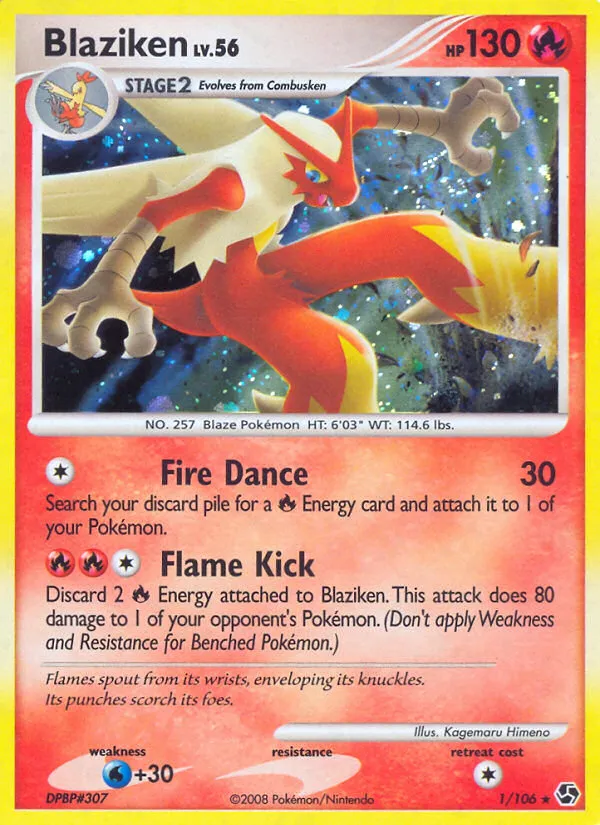 Blaziken — Great Encounters — Pokemon