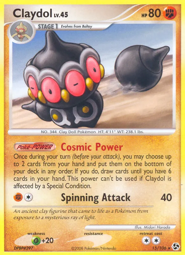 Claydol — Great Encounters — Pokemon