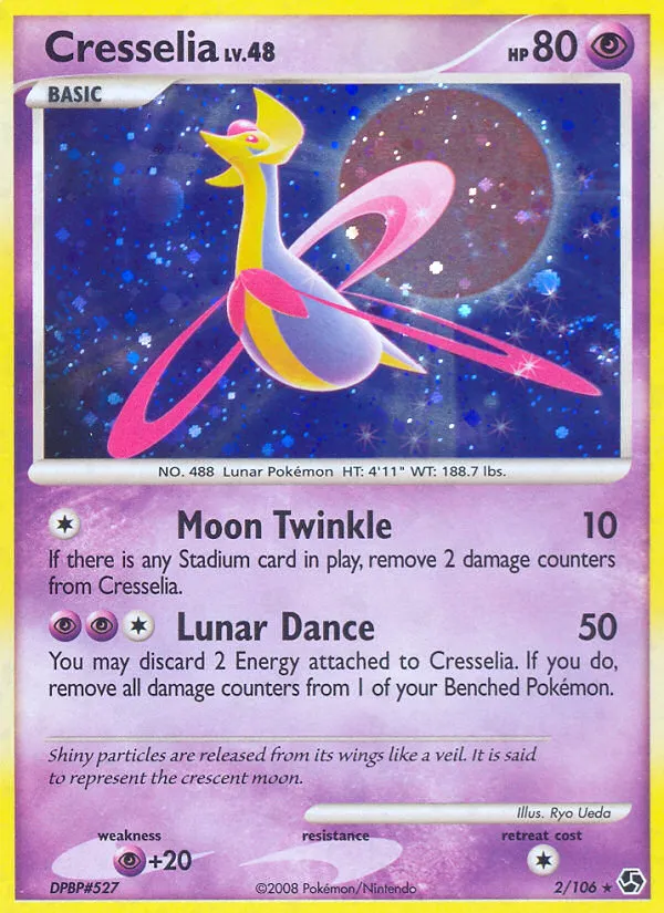 Cresselia Lv.48 — Great Encounters — Pokémon