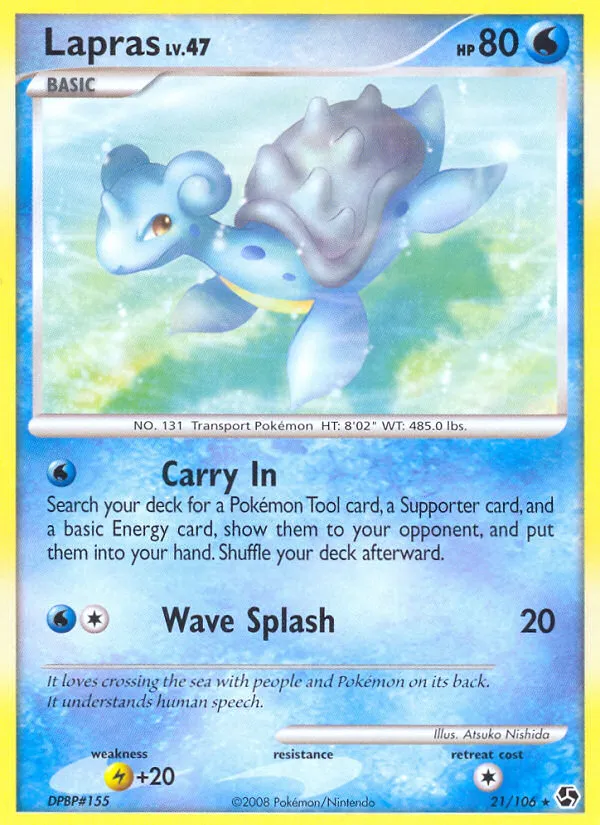 Lokhlass Lv.47 — Great Encounters — Pokemon