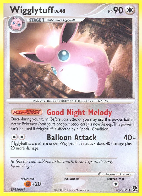 Grodoudou Lv.46 — Great Encounters — Pokémon