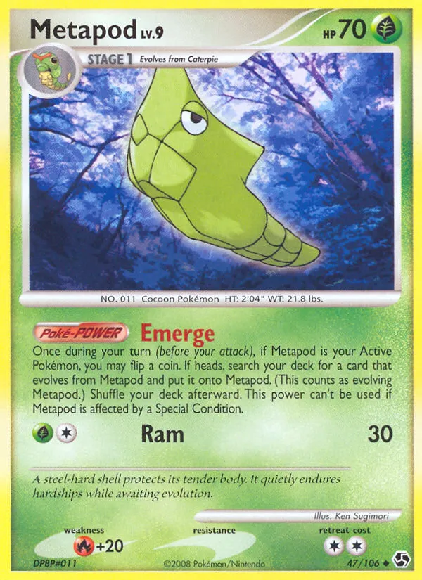Chrysacier Lv.9 — Great Encounters — Pokémon