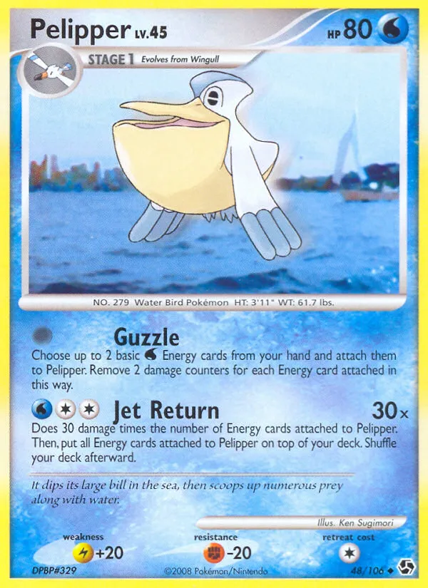 Bekipan Lv.45 — Great Encounters — Pokémon