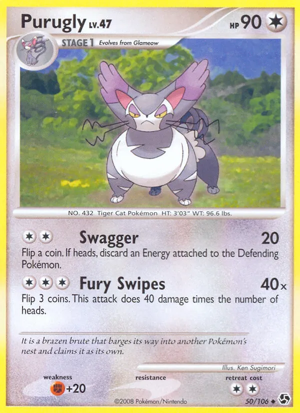 Chaffreux Lv.47 — Great Encounters — Pokemon