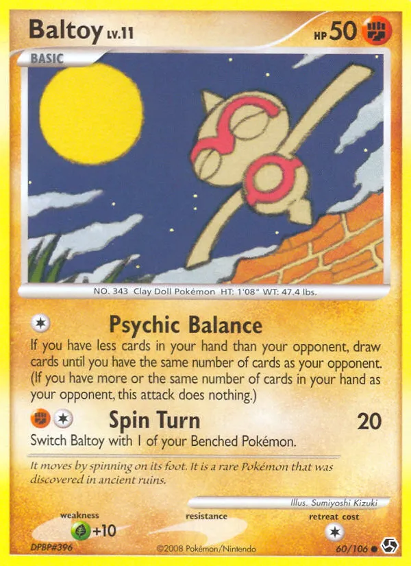 Baltoy — Great Encounters — Pokemon
