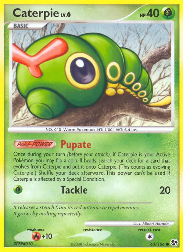 Caterpie — Great Encounters — Pokémon