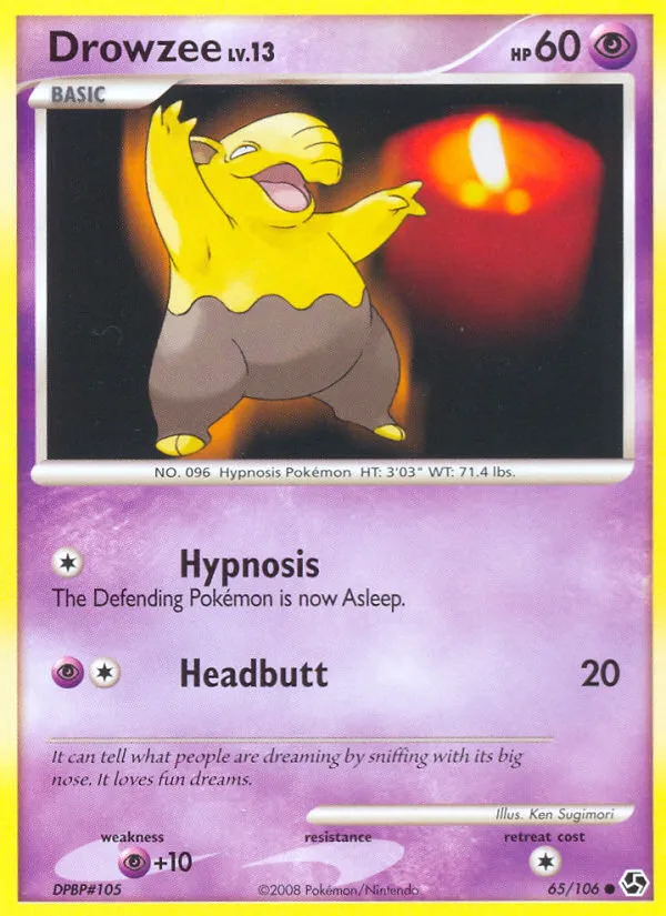 Soporifik Lv.13 — Great Encounters — Pokémon