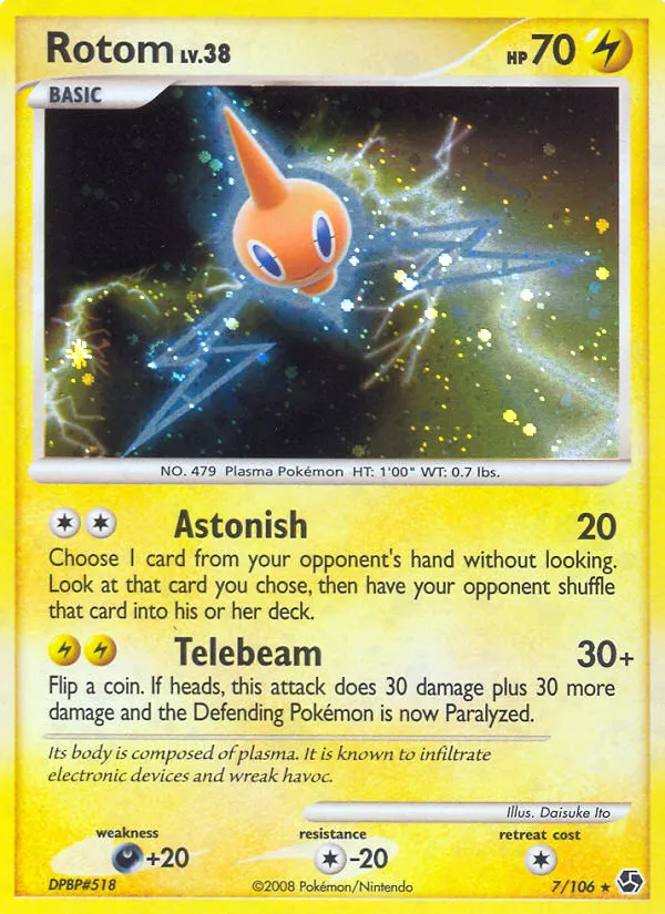 Motisma Lv.38 — Great Encounters — Pokemon