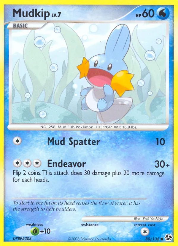 Mudkip — Great Encounters — Pokemon