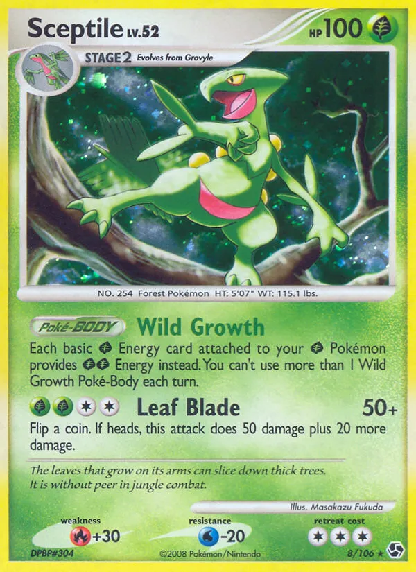 Sceptile — Great Encounters — Pokémon