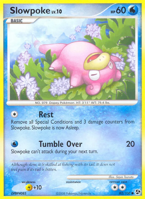Slowpoke — Great Encounters — Pokemon