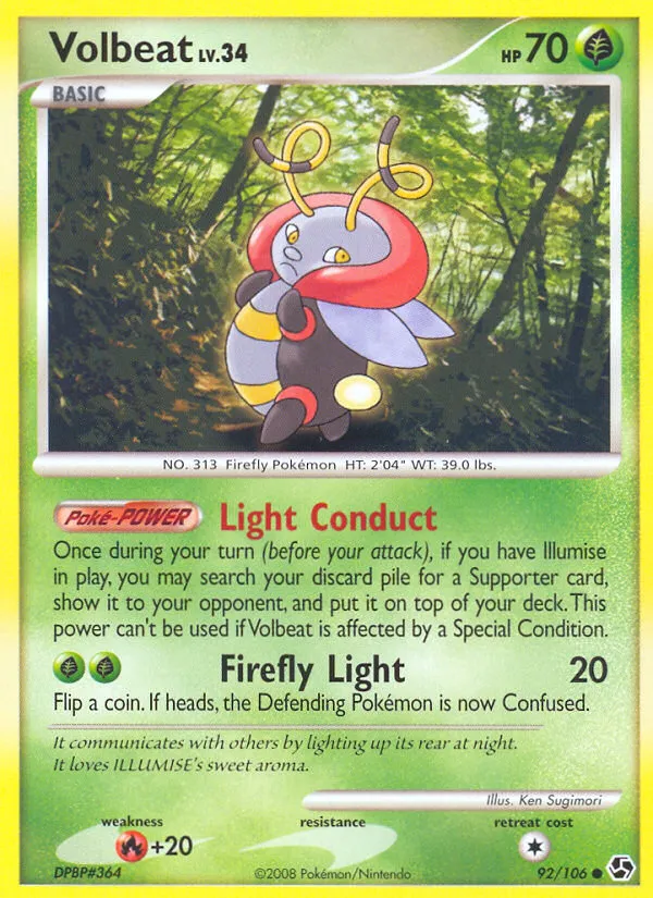 Volbeat — Great Encounters — Pokémon