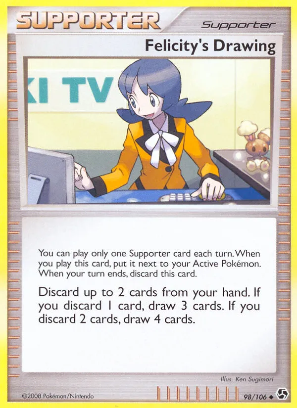 Felicity's Drawing — Great Encounters — Pokémon