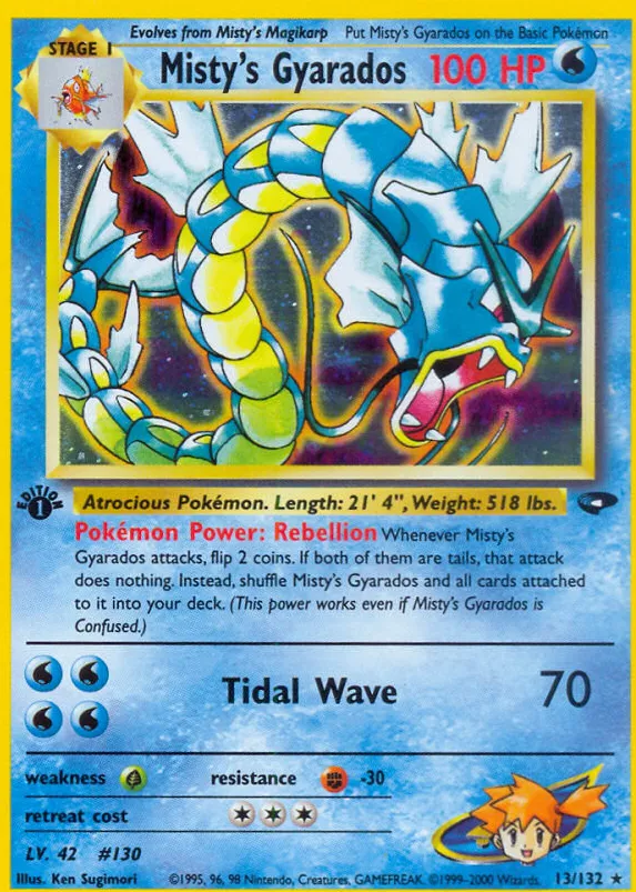 Misty's Gyarados — Gym Challenge — Pokemon