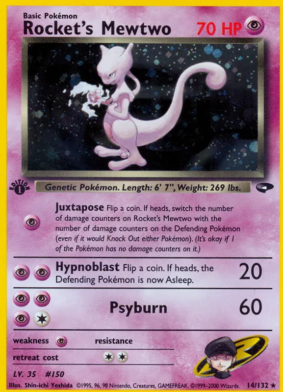 Rocket's Mewtwo — Gym Challenge — Pokemon