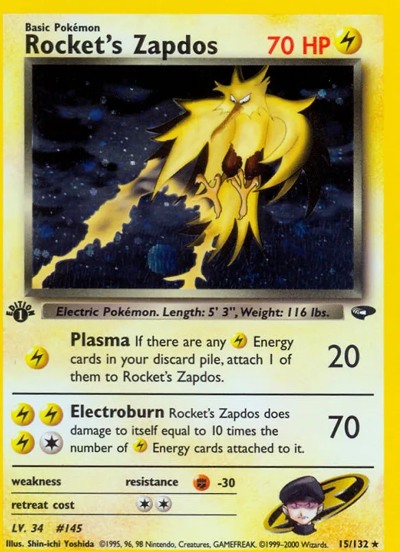 Électhor de Rocket — Gym Challenge — Pokemon