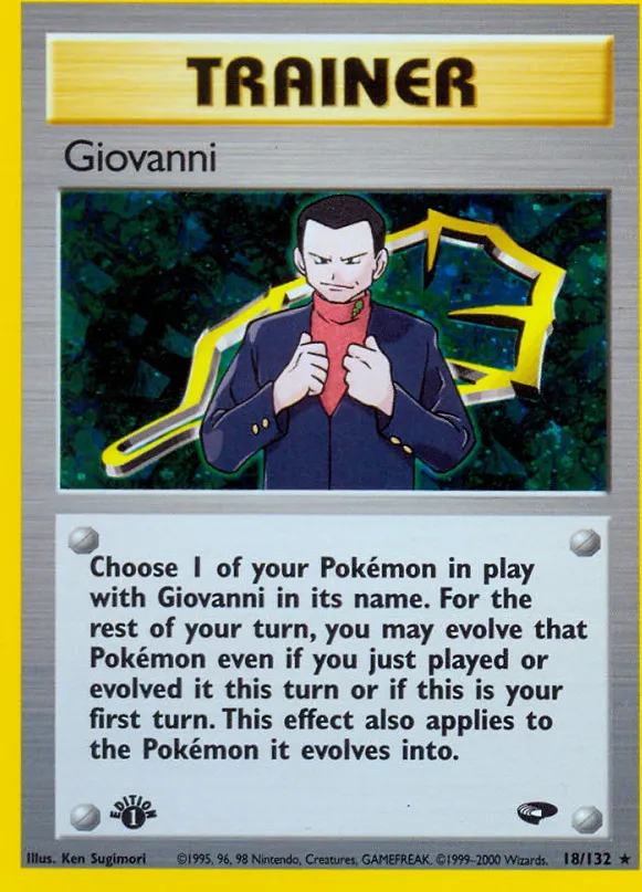 Giovanni — Gym Challenge — Pokemon