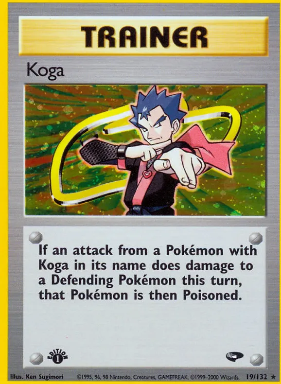 Koga — Gym Challenge — Pokemon