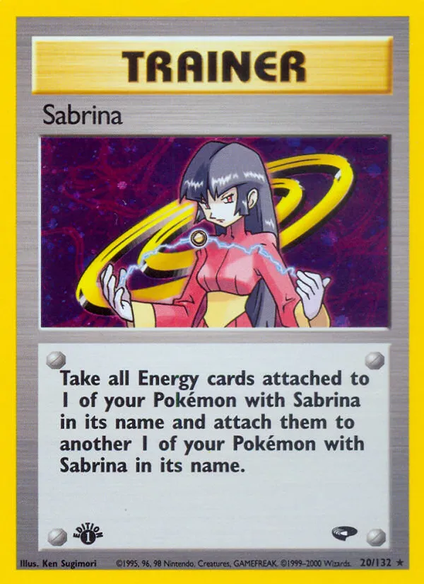 Sabrina — Gym Challenge — Pokemon