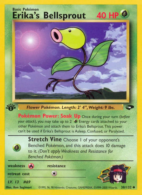 Erika's Bellsprout — Gym Challenge — Pokemon