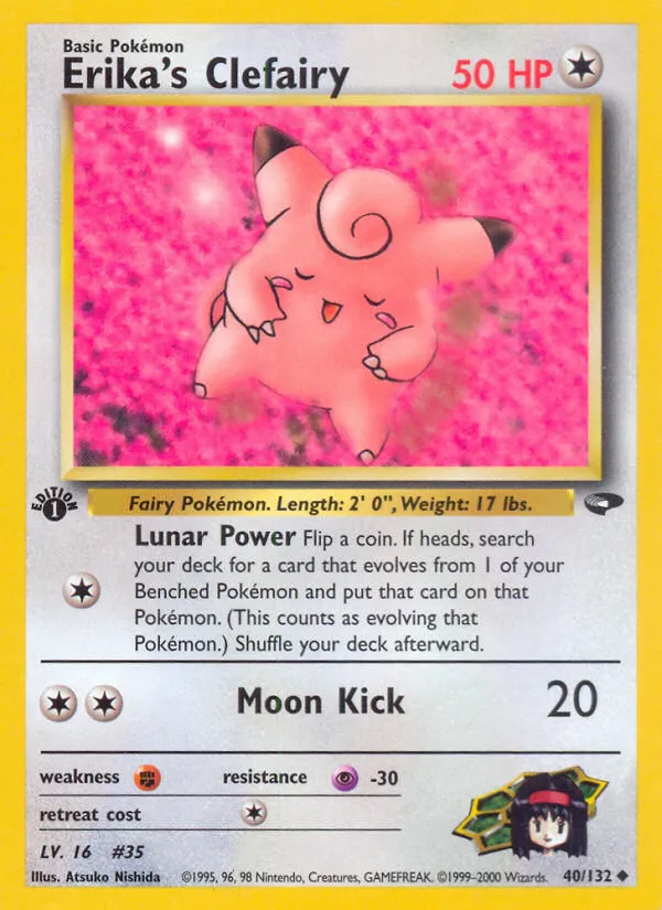 Erika's Clefairy — Gym Challenge — Pokemon