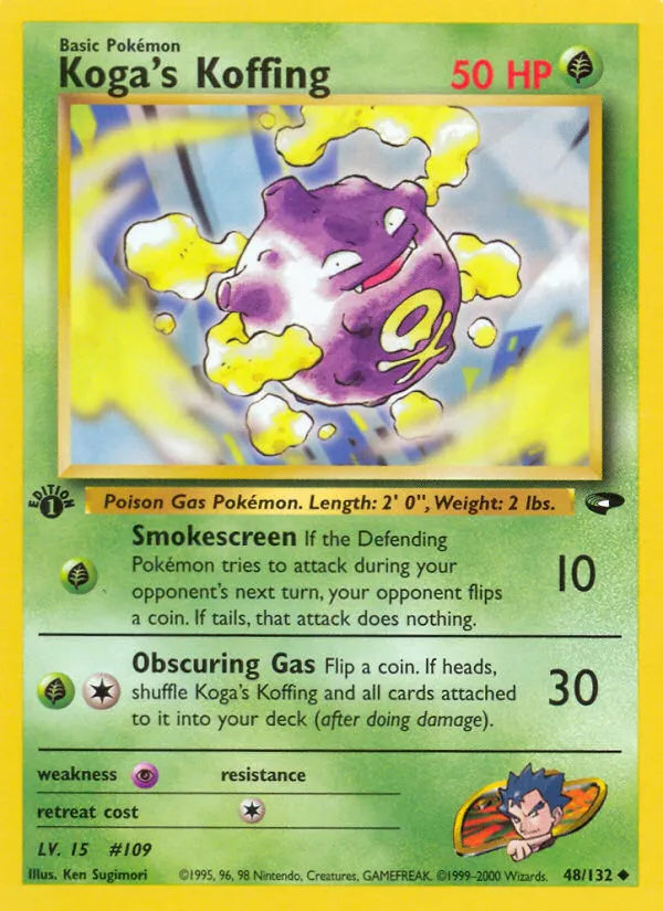 Koga's Koffing — Gym Challenge — Pokémon