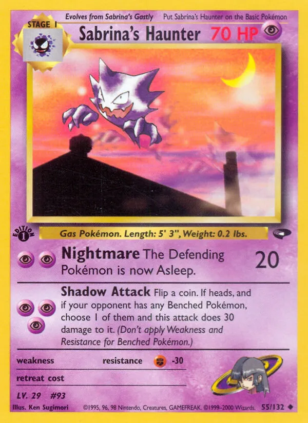 Sabrina's Haunter — Gym Challenge — Pokemon