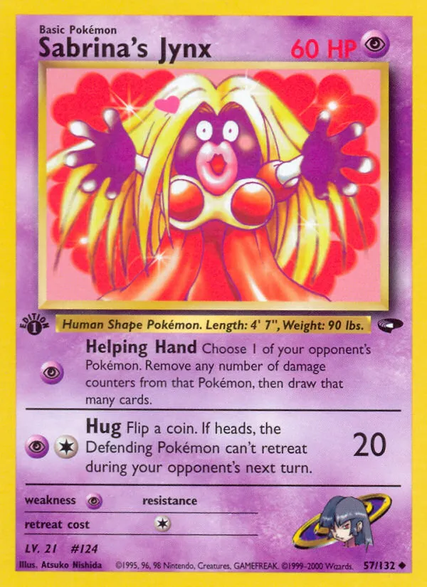 Sabrina's Jynx — Gym Challenge — Pokémon
