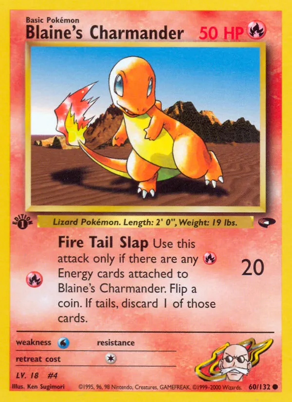 Blaine's Charmander — Gym Challenge — Pokemon