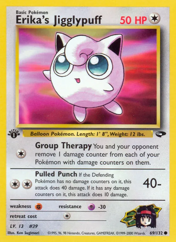 Erika's Jigglypuff — Gym Challenge — Pokemon