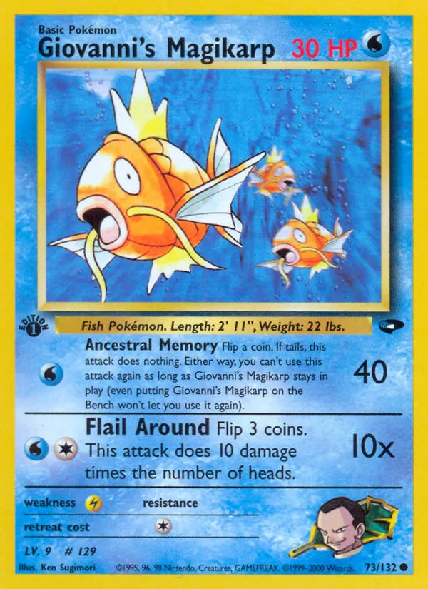 Giovanni's Magikarp — Gym Challenge — Pokemon